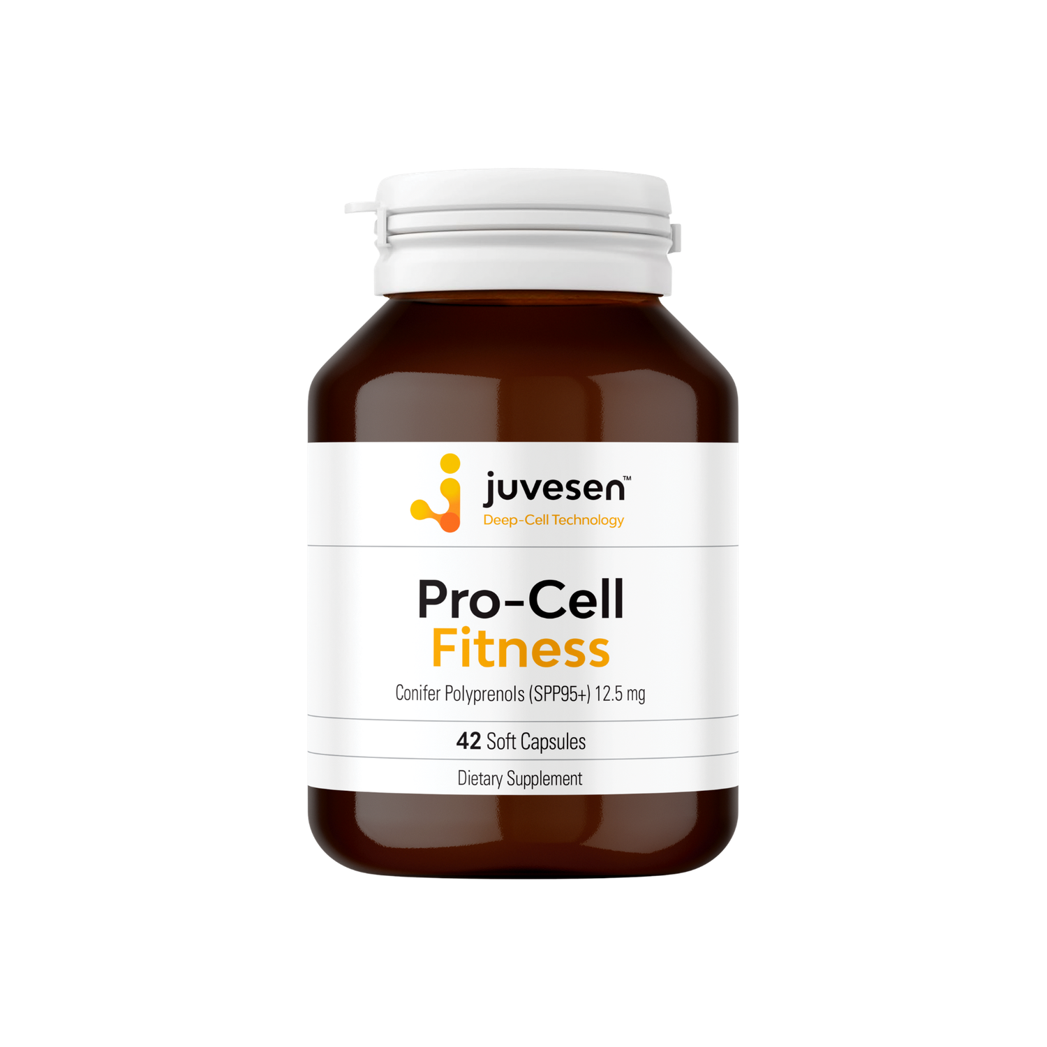 A supplement container of Pro-Cell Fitness by Juvesen