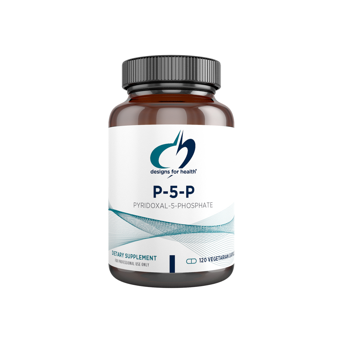 A supplement container of P-5-P by Designs for Health - USA