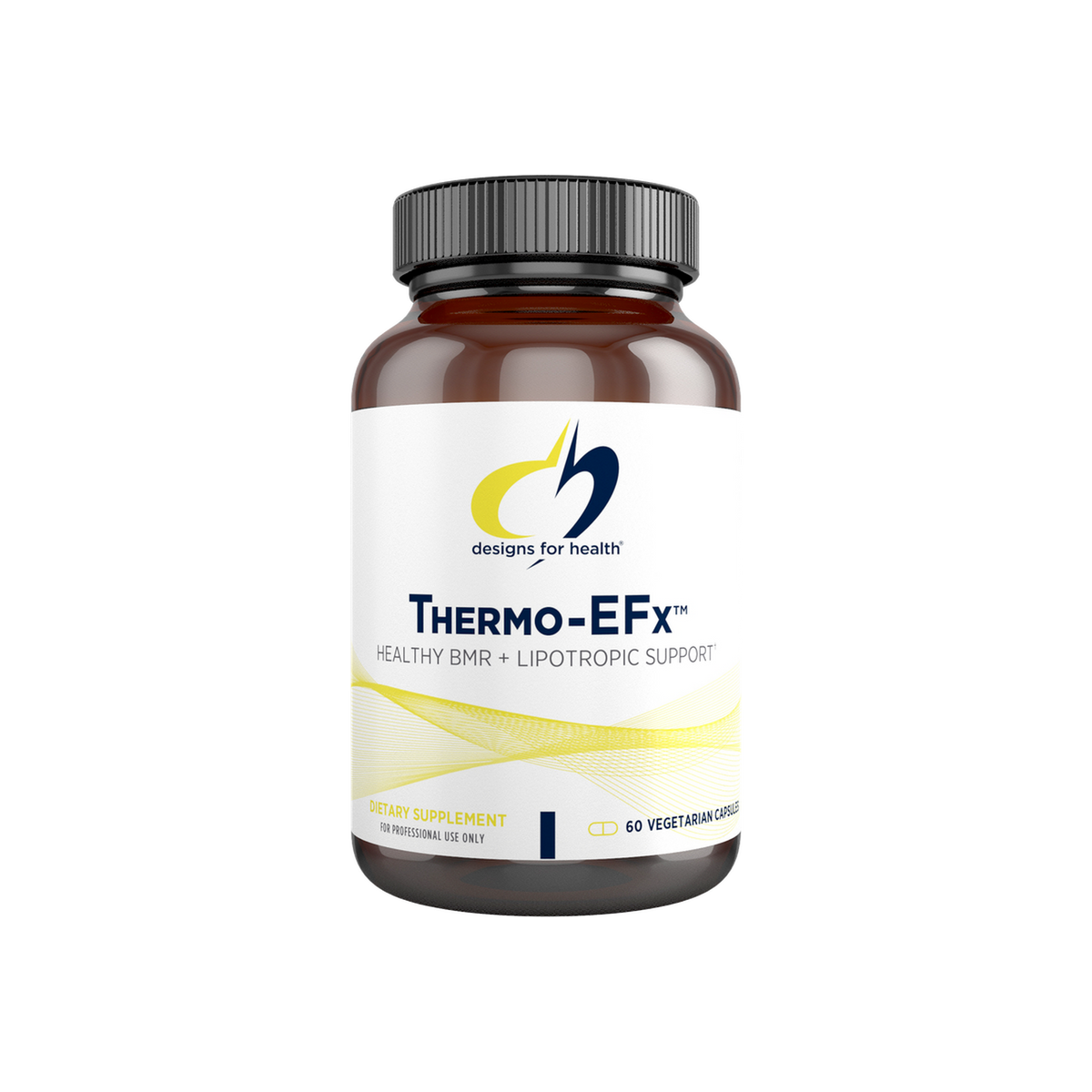 A supplement container of Thermo-EFx by Designs for Health - USA