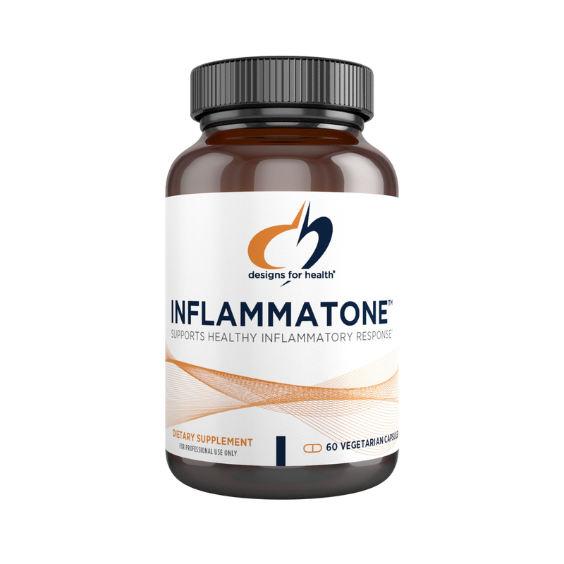 A supplement with the name Inflammatone by Designs for Health 60 vegetarian capsules