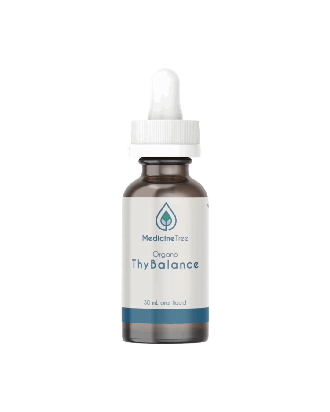 A supplement container of Organo Thy Balance by Medicine Tree
