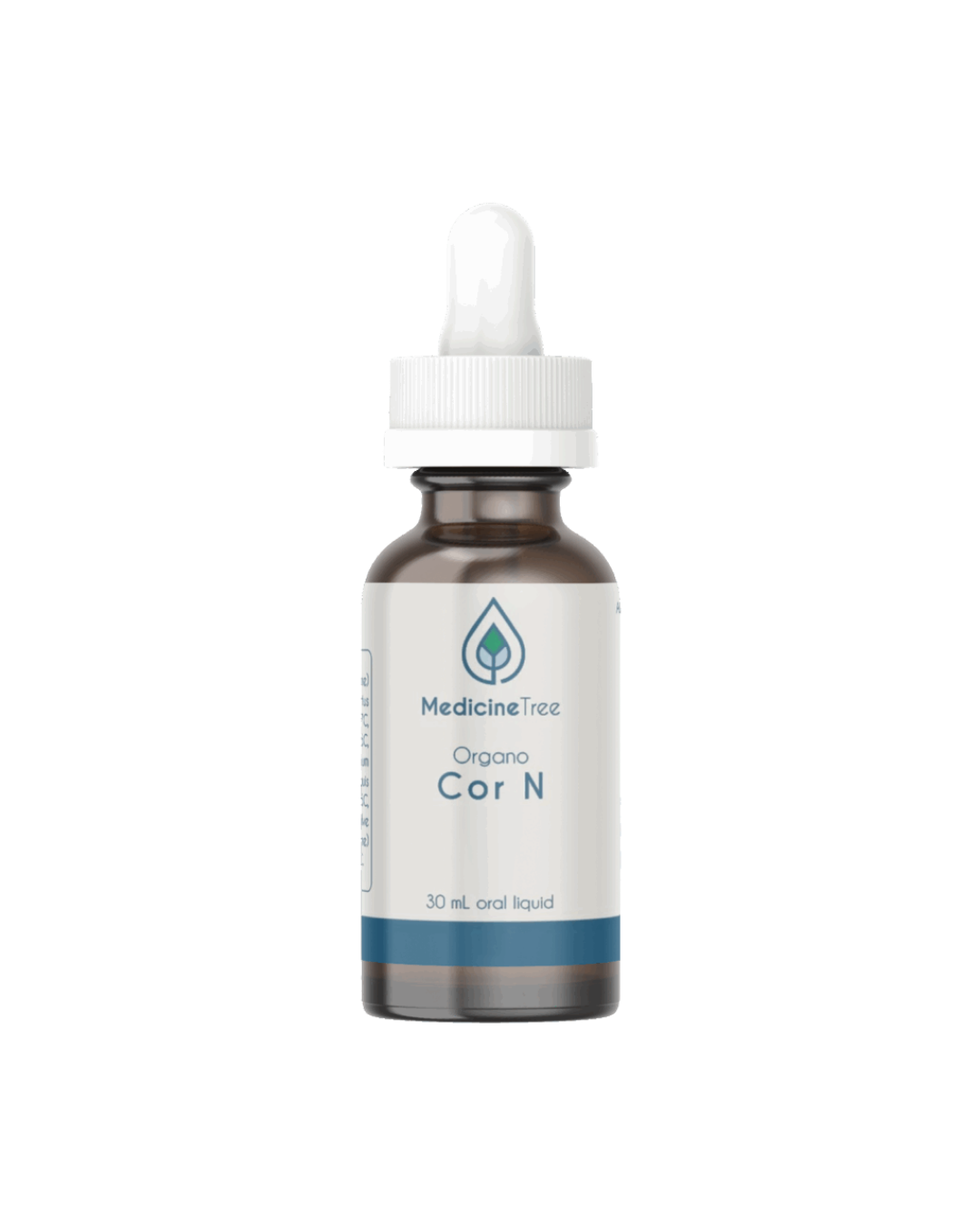 A supplement container of Organo Cor N by Medicine Tree