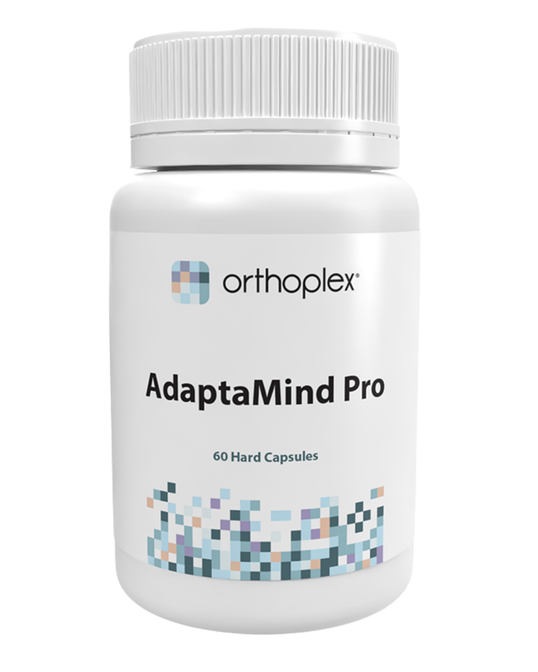 A supplement container of AdaptaMind Pro by Orthoplex