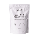 A Supplement pouch with the name Bone Broth Protein Powder (Unflavoured) by Mitchell's Nutrition.