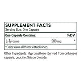 Ingredients including L-Tyrosine by Thorne.
