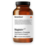 A Supplement container with the name Magtein by Momentous.