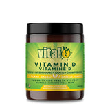Image of Vital Plant Based Vitamin D + Mushrooms 60 vcaps 1200x1200