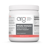A Supplement container with the name Wholly Immune by Allergy Research Group.