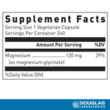 Douglas Laboratories 1ingredients 240 caps