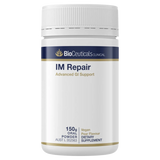 A Supplement container with the name IM Repair by BioCeuticals.