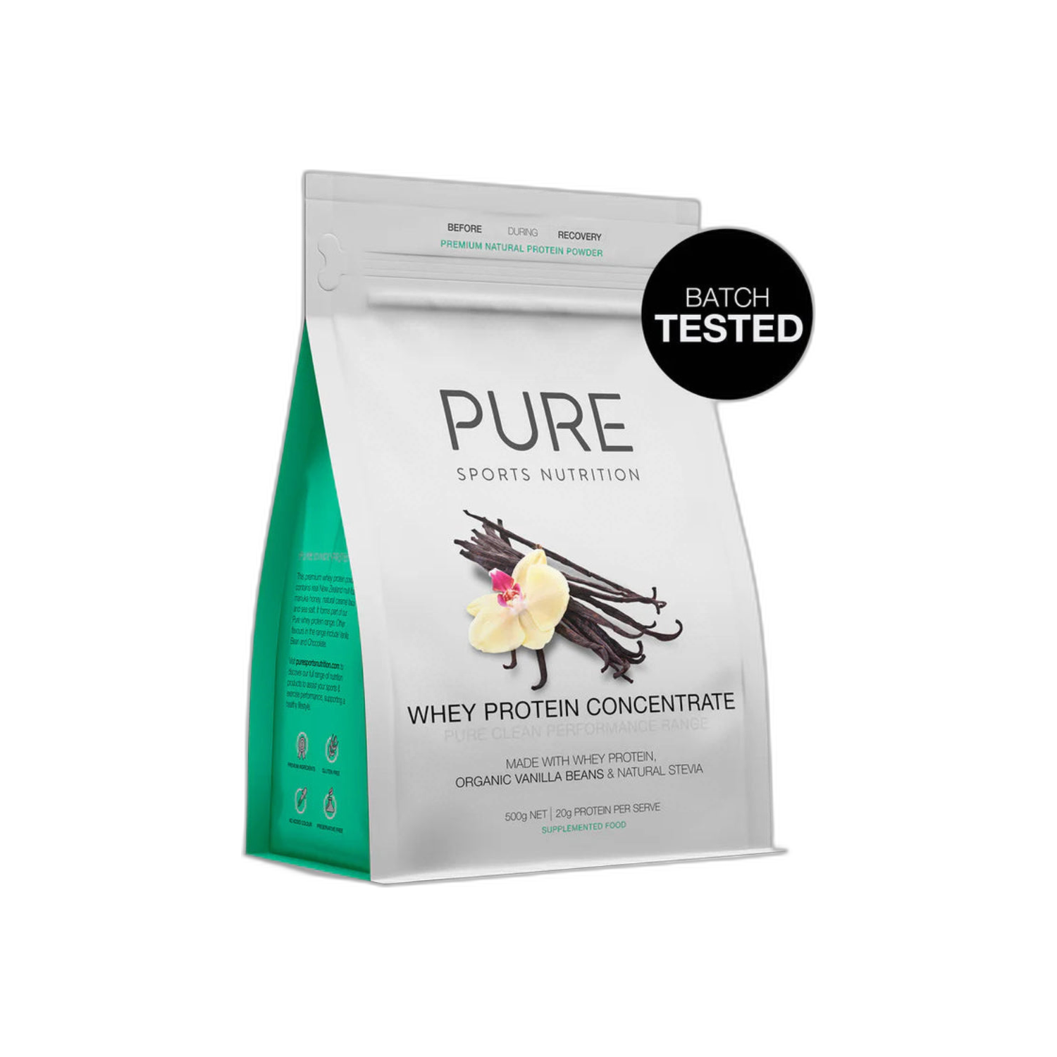 Pure Whey Protein - Vanilla Bean Batch Tested