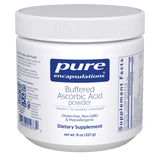 A Supplement container with the name Buffered Ascorbic Acid Powder by Pure Encapsulations.
