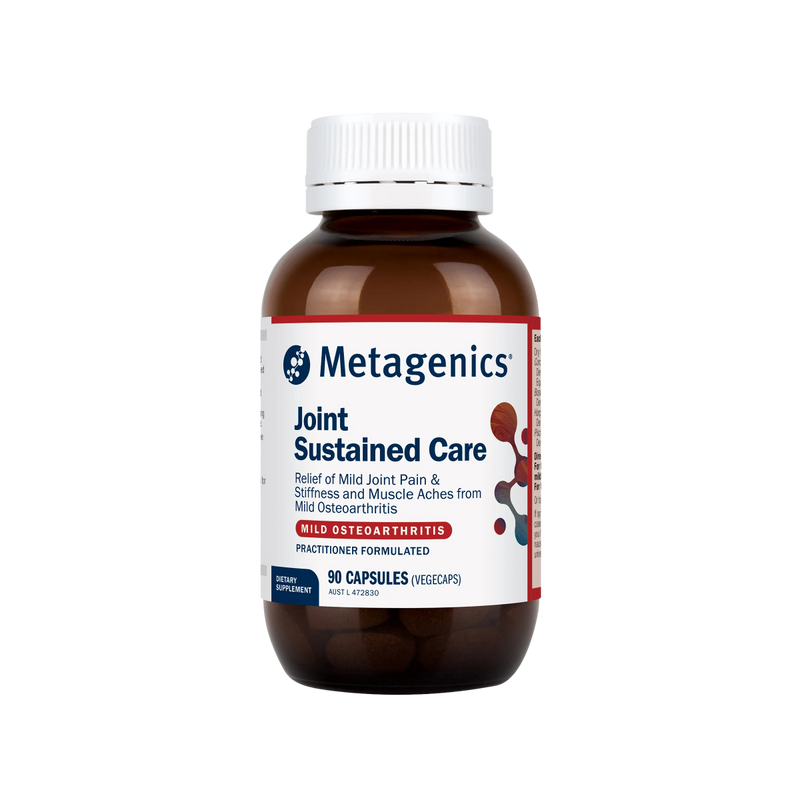 A supplement called Joint Sustained Care by Metagenics.