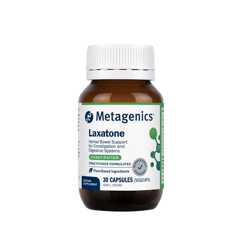 A supplement called Laxatone by Metagenics.