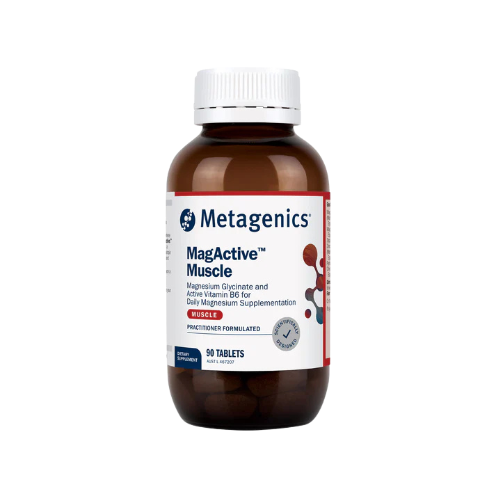 A Supplement called MagActive by Metagenics.
