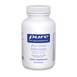 A Supplement container with the name Ascorbyl Palmitate by Pure Encapsulations.