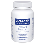 A Supplement container with the name Balance Immune by Pure Encapsulations.