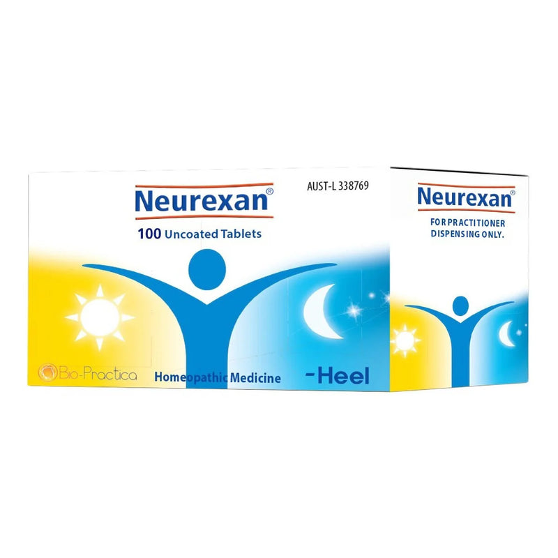 A Supplement container with the name Neurexan by Bio-Practica.
