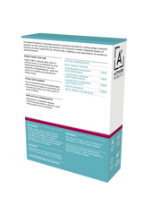 Activated Probiotics Biome Her - Back of a box of probiotics describing the ingredients and giving instructions.