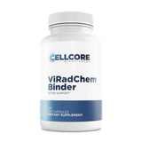 A Supplement container with the name ViRadChem Binder by Cellcore.