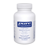 A Supplement container with the name Calcium Magnesium (Citrate) 90 Caps by Pure Encapsulations.
