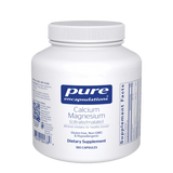 A Supplement container with the name Calcium Magnesium (citrate/malate) by Pure Encapsulations.
