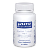 A Supplement container with the name Digestive Enzymes Ultra (180 caps) by Pure Encapsulation