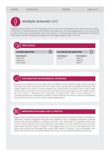 Another sample page from the DNA Risk Report 1