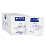 A Supplement box with the name Detox Pure Pack (30 Packets) by Pure Encapsulations.