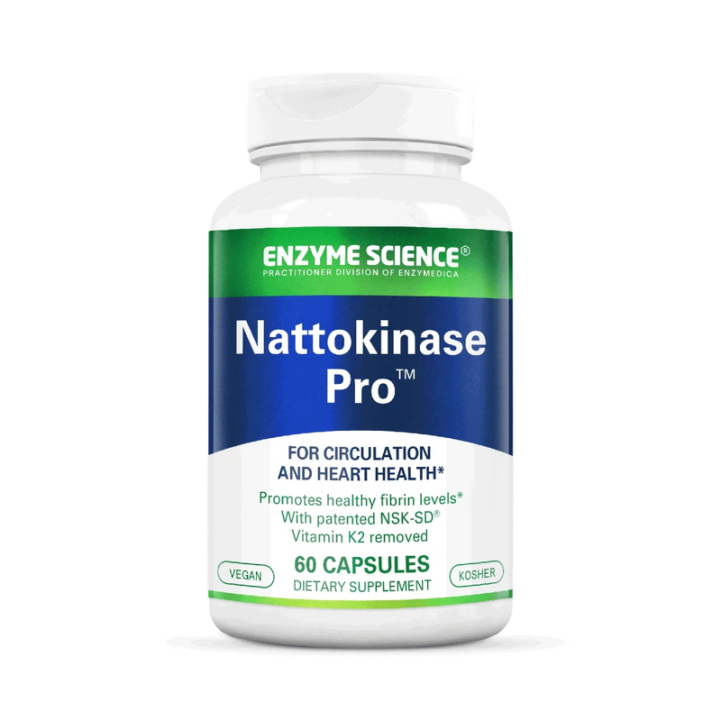 A supplement called Nattokinase Pro by Enzyme Science.