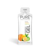 Supplement container with the name Pure Energy Gel (Orange Lemon & Lime Juice) by Pure Sports Nutrition.