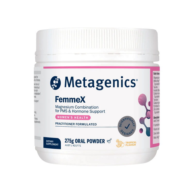 A supplement called FemmeX by Metagenics