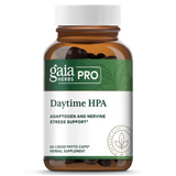 A Supplement container with the name  Daytime HPA by Gaia Herb Pro.