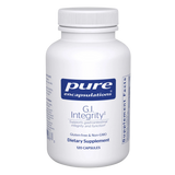 A Supplement container with the name G.I Integrity by Pure Encapsulations.