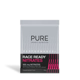 PURE SPORTS NUTRITION PERFORMANCE+
RACE READY NITRATES 500 mg 
NITRATE LOADING DRINK MIX
WITH ADAPTOGENIC BLACKCURRANT
Supplemented Food 39 g