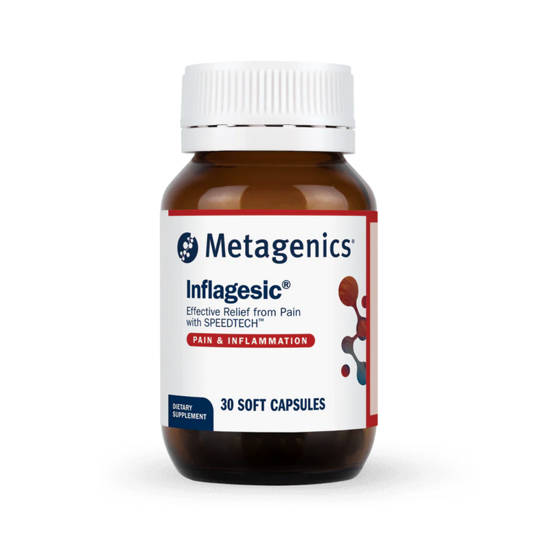 A supplement called Inflagesic by Metagenics.