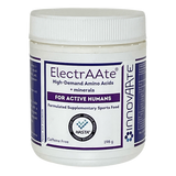 A Supplement container with the name ElectrAAte by InnovAAte.