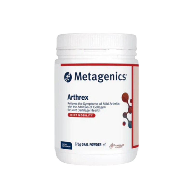 A supplement called Arthrex by Metagenics