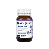 A Supplement container with the name NeuroCalm by Metagenics.