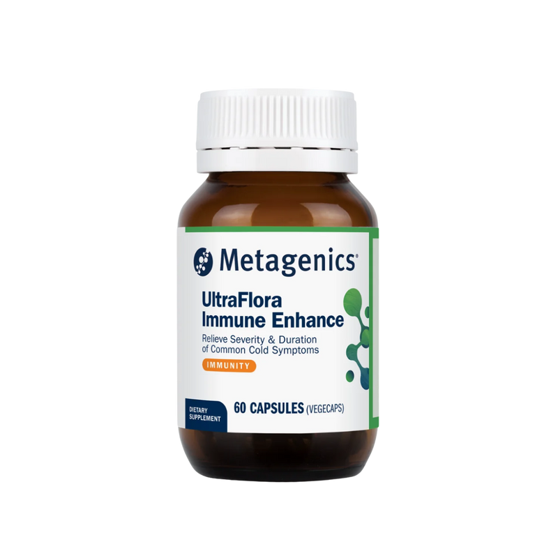 A supplement called Ultra Flora Immune Enhance by Metagenics.