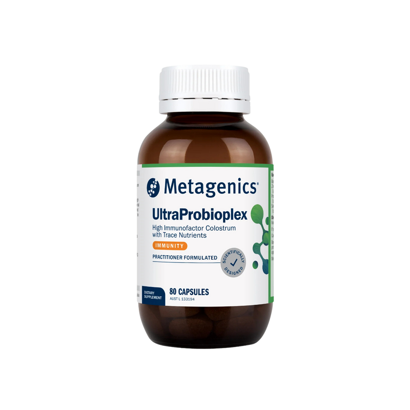 A supplement called UltraProbioplex by Metagenics.