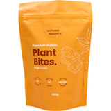 A Supplement pouch with the name Ginger Crunch Premium Protein Plant Bites by Nothing Naughty.