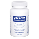 A Supplement container with the name Probiotic-5 by Pure Encapsulations.
