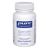 A Supplement container with the name Queretin (60 Caps) by Pure Encapsulations.