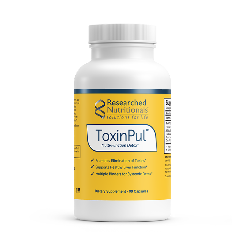 A supplement called ToxinPul by Researched Nutritionals.