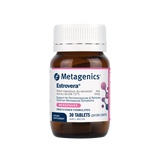 Metagenics Estrovera bottle image 30 tablets. Support for Perimenopause & Relieves Common Menopause Symptoms.