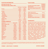 Contents of nuzest Protein plus glowing all over 250g 
European pea protein isolate, Berries blend
(Jabuticaba juice, Pomegranate juice, Goji
berry, Acerola juice, Mangosteen, Acai
juice, Strawberry juice, Amla fruit, Cranberry
juice, Maqui berry), Magnesium citrate, Red
marine algae, Natural strawberry flavour,
Ascorbic acid, Grape seed extract, Beetroot,
Dermaval™ (Pomegranate extract, Asparagus,
Okra, Coffee Berry® coffee fruit extract,
Quercetin, Acerola, Camu camu, Acai,
Mangosteen), Bamboo extract