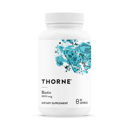 A supplement called Biotin by Thorne
