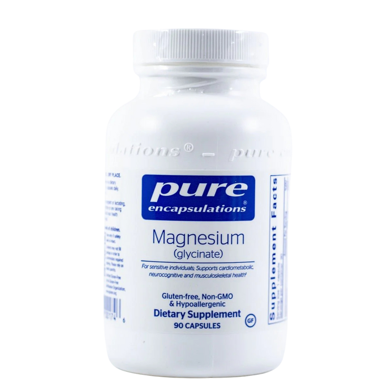 A supplement called Magnesium Glycinate (90 Caps) by Pure Encapsulation