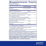 Ingredients: Vitamin D, Meriva turmeric phytosome, Broccoli, Trans-resveratrol, Sirtmax, Quercetin.